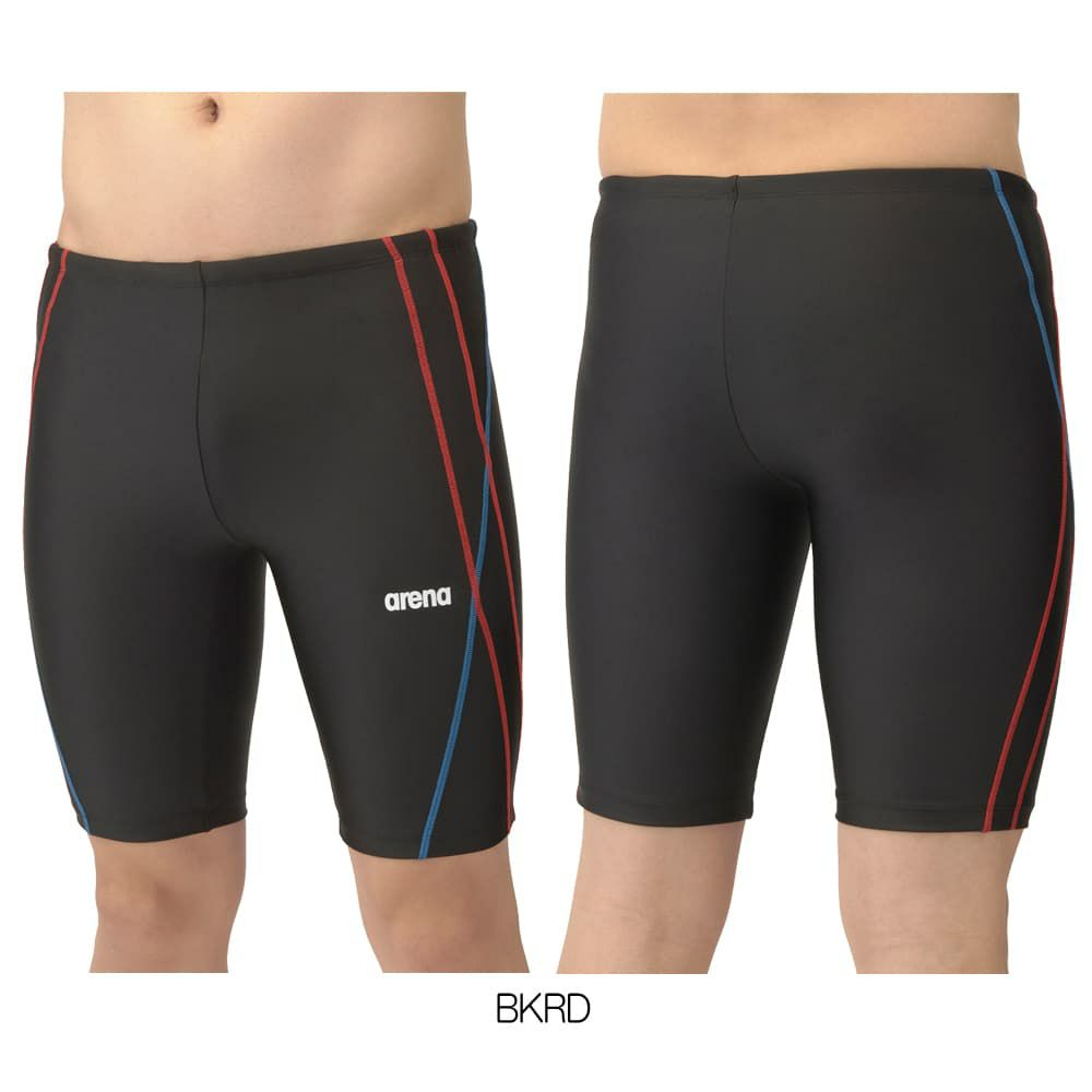 アリーナARENAフィットネス水着メンズAQUAEXAダブルエステルフィットネススパッツハーフレッグ2026年春夏モデルAS5SWF63M