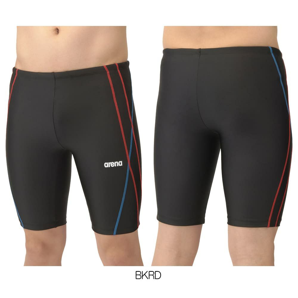 アリーナARENAフィットネス水着メンズAQUAEXAダブルエステルフィットネススパッツハーフレッグ2026年春夏モデルAS5SWF64M