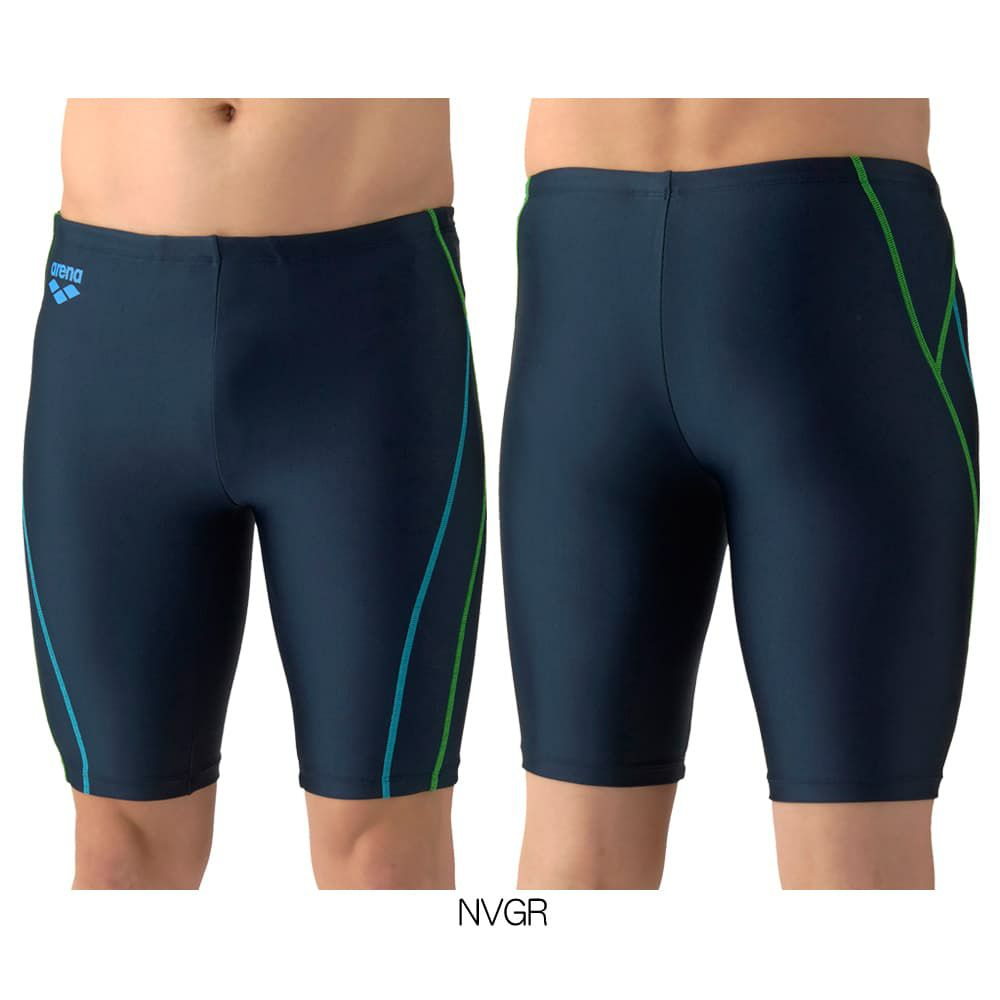 アリーナARENAフィットネス水着メンズダブルエステルフィットネススパッツハーフレッグ2026年春夏モデルAS6SWF66M