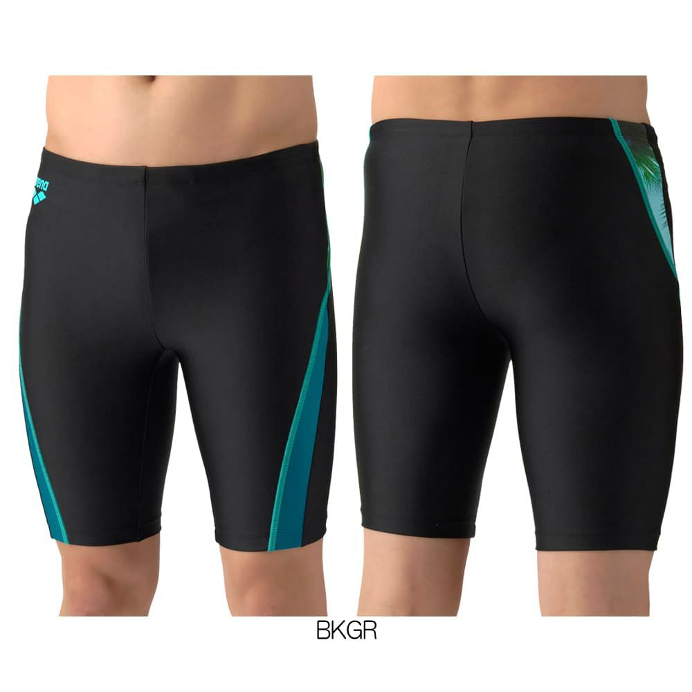 アリーナARENAフィットネス水着メンズダブルエステルSUNLIGHTフィットネススパッツハーフレッグ2026年春夏モデルAS6SWF69M