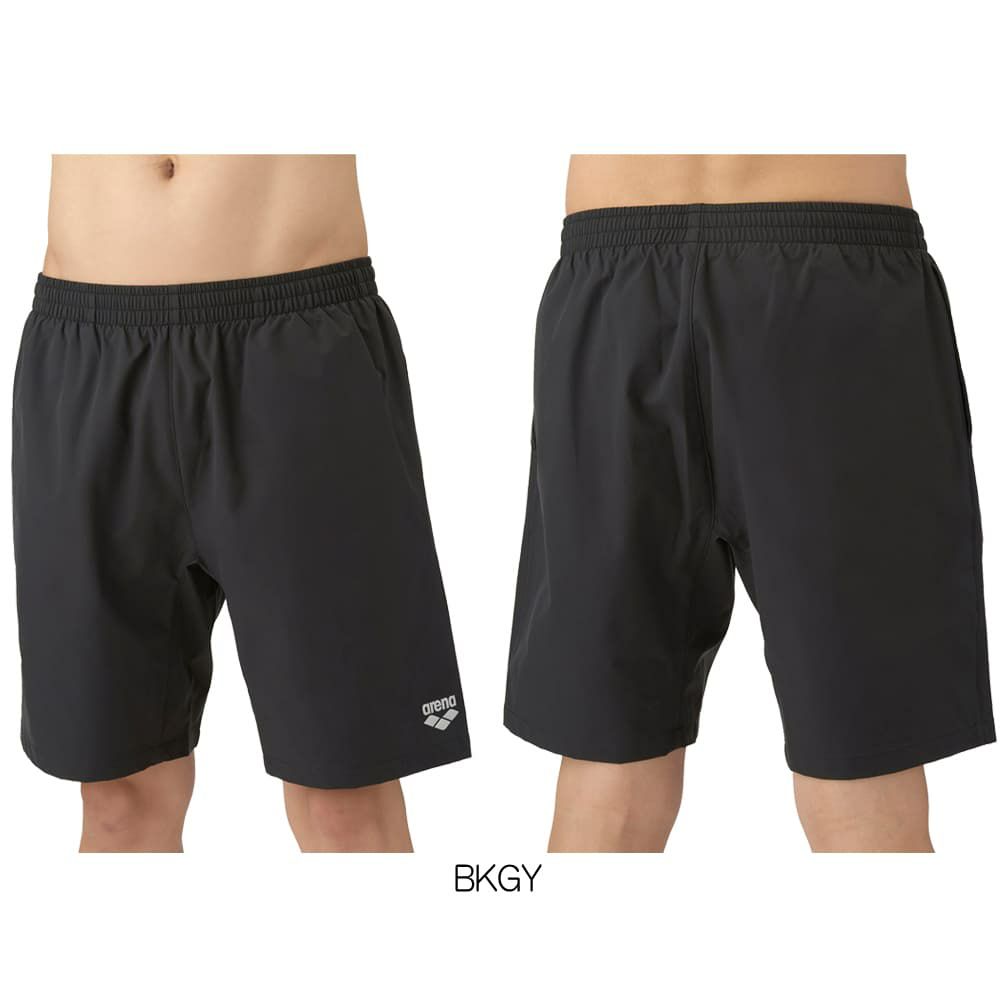 アリーナARENAフィットネス水着メンズストレッチタフタフィットネススパッツハーフレッグ2026年春夏モデルAS6SWF70M