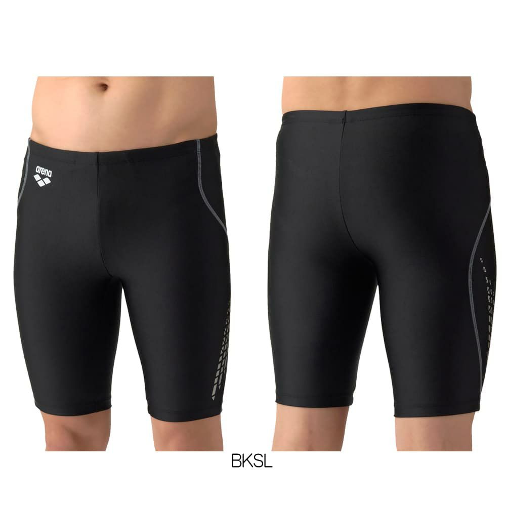 アリーナARENAフィットネス水着メンズダブルエステルフィットネススパッツハーフレッグ2026年春夏モデルAS6SWF72M