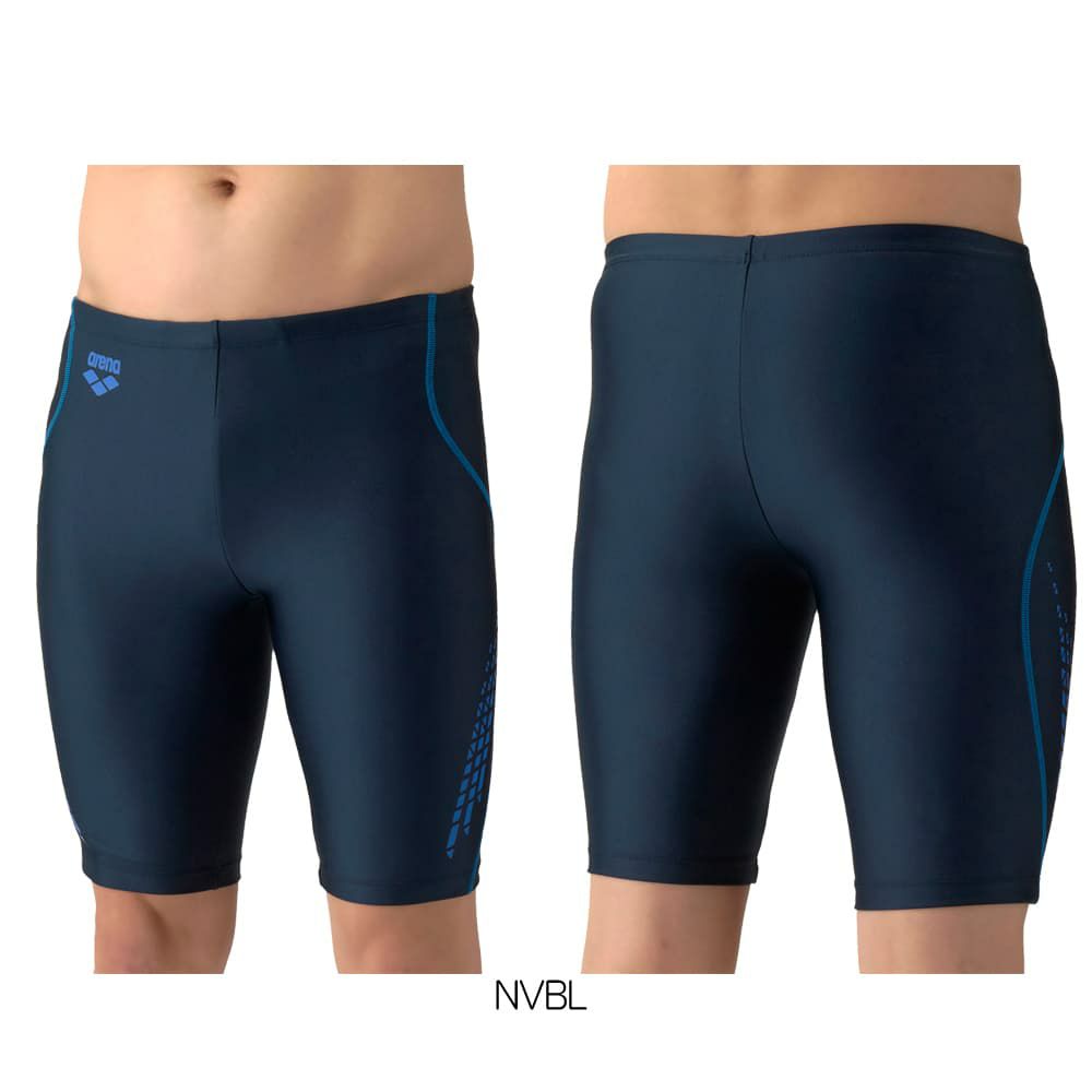 アリーナARENAフィットネス水着メンズダブルエステルフィットネススパッツハーフレッグ2026年春夏モデルAS6SWF72M