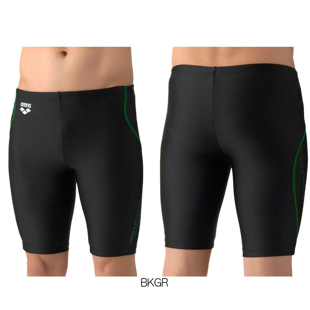 アリーナARENAフィットネス水着メンズダブルエステルフィットネススパッツハーフレッグ2026年春夏モデルAS6SWF72M
