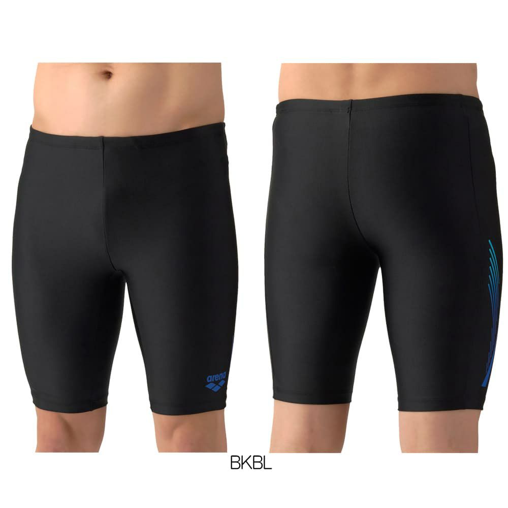 アリーナARENAフィットネス水着メンズダブルエステルフィットネススパッツハーフレッグ2026年春夏モデルAS6SWF73M