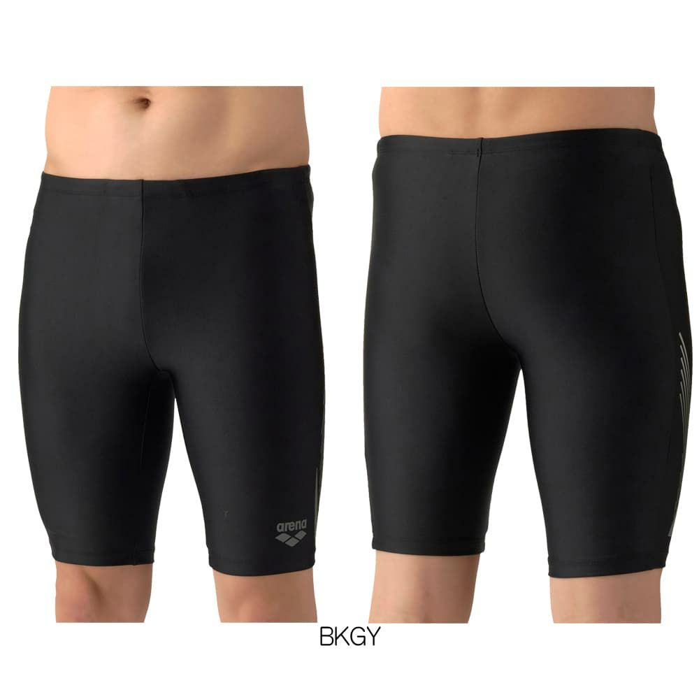 アリーナARENAフィットネス水着メンズダブルエステルフィットネススパッツハーフレッグ2026年春夏モデルAS6SWF73M