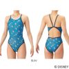 アリーナARENA競泳水着練習用水着レディースディズニー“ミッキー”タフスーツタフスキンT2Eトレーニングワンピースオープンバック競泳練習水着2026年春夏モデルAS6SWM51L