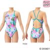 アリーナARENA競泳水着練習用水着ジュニア女子タフスーツディズニー『ズートピア』タフスキンEPトレーニングワンピースオープンバック競泳練習水着2026年春夏モデルAS6SWM56G