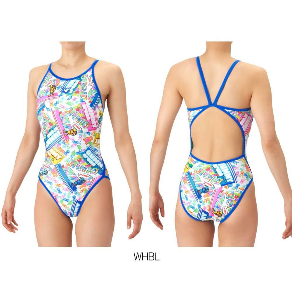 アリーナARENA競泳水着練習用水着レディースタフスーツタフスキンEPGUMMYEFFECTSトレーニングワンピースオープンバック競泳練習水着2026年春夏モデルAS6SWMP3L