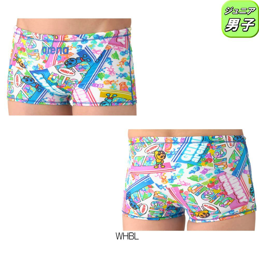 アリーナARENA競泳水着練習用水着ジュニア男子タフスーツタフスキンEPGUMMYEFFECTSトレーニングスパッツショートレッグ競泳練習水着2026年春夏モデルAS6SWMP4B