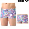 アリーナARENA競泳水着練習用水着メンズタフスーツアリーナくんタフスキンT2Eトレーニングスパッツショートレッグ競泳練習水着2026年春夏モデルAS6SWM47M