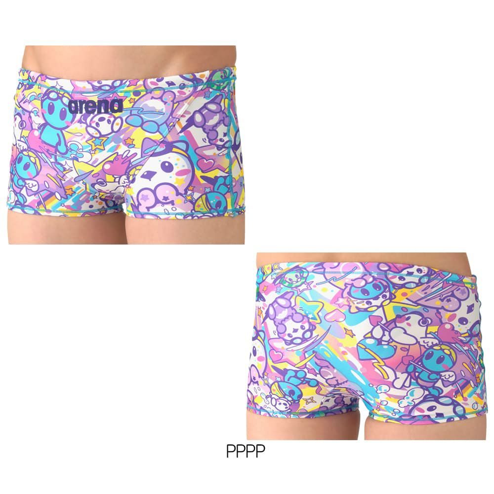 アリーナARENA競泳水着練習用水着メンズタフスーツアリーナくんタフスキンT2Eトレーニングスパッツショートレッグ競泳練習水着2026年春夏モデルAS6SWM47M