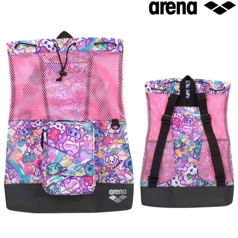 アリーナARENA水泳アリーナくんメッシュバッグパック2026年春夏モデルAS6SBPA4U