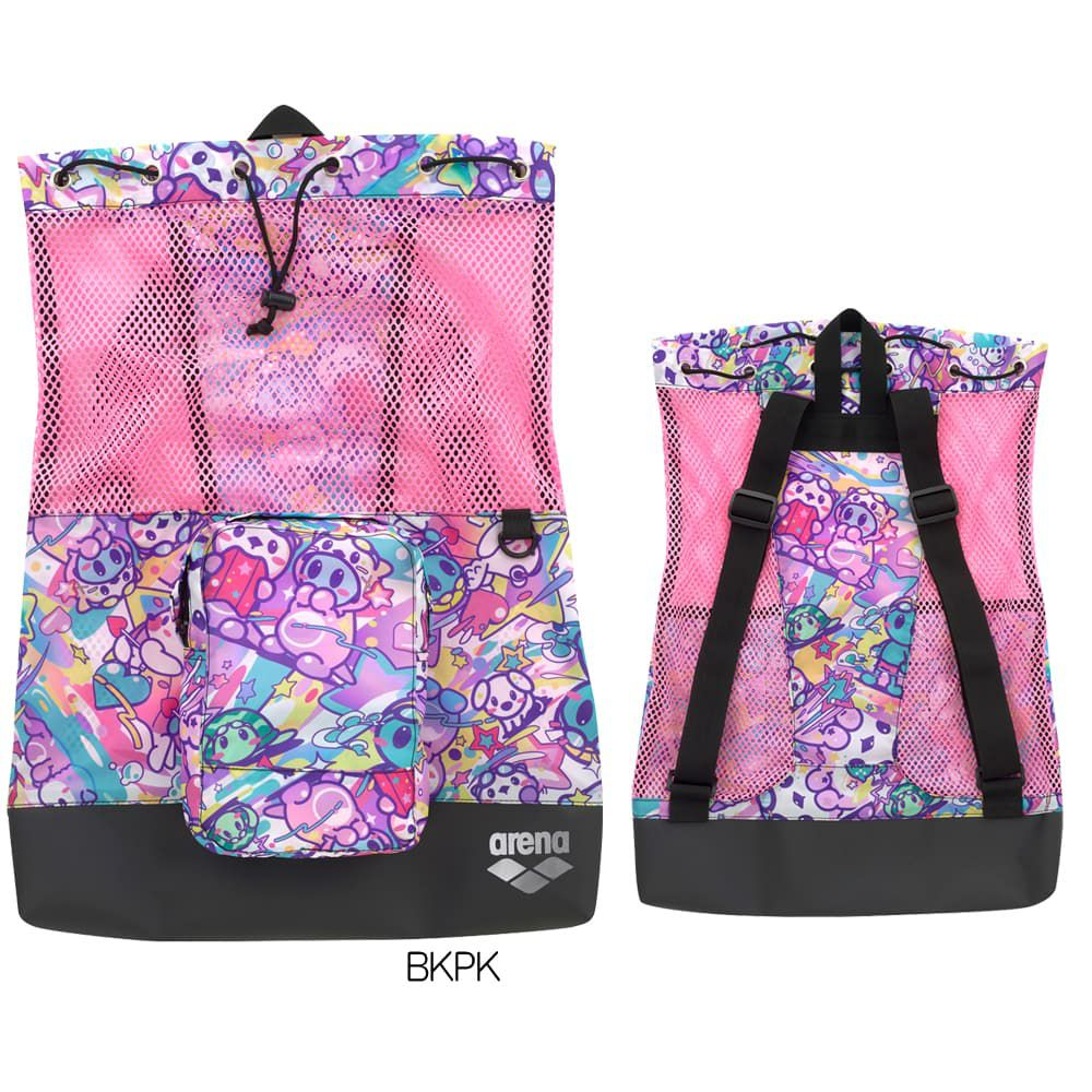 アリーナARENA水泳アリーナくんメッシュバッグパック2026年春夏モデルAS6SBPA4U