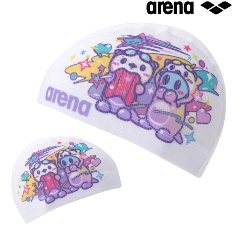 アリーナARENA水泳アリーナくんメッシュキャップ水泳小物2026年春夏モデルAS6SSCA2U