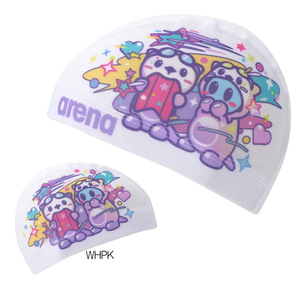 アリーナARENA水泳アリーナくんメッシュキャップ水泳小物2026年春夏モデルAS6SSCA2U