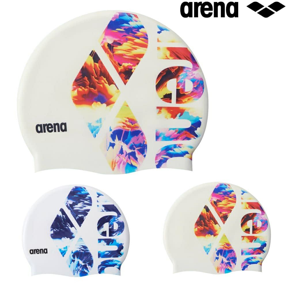 アリーナARENA水泳STORMCLOUDSシリコーンキャップ水泳小物2026年春夏モデルAS6SSC21U