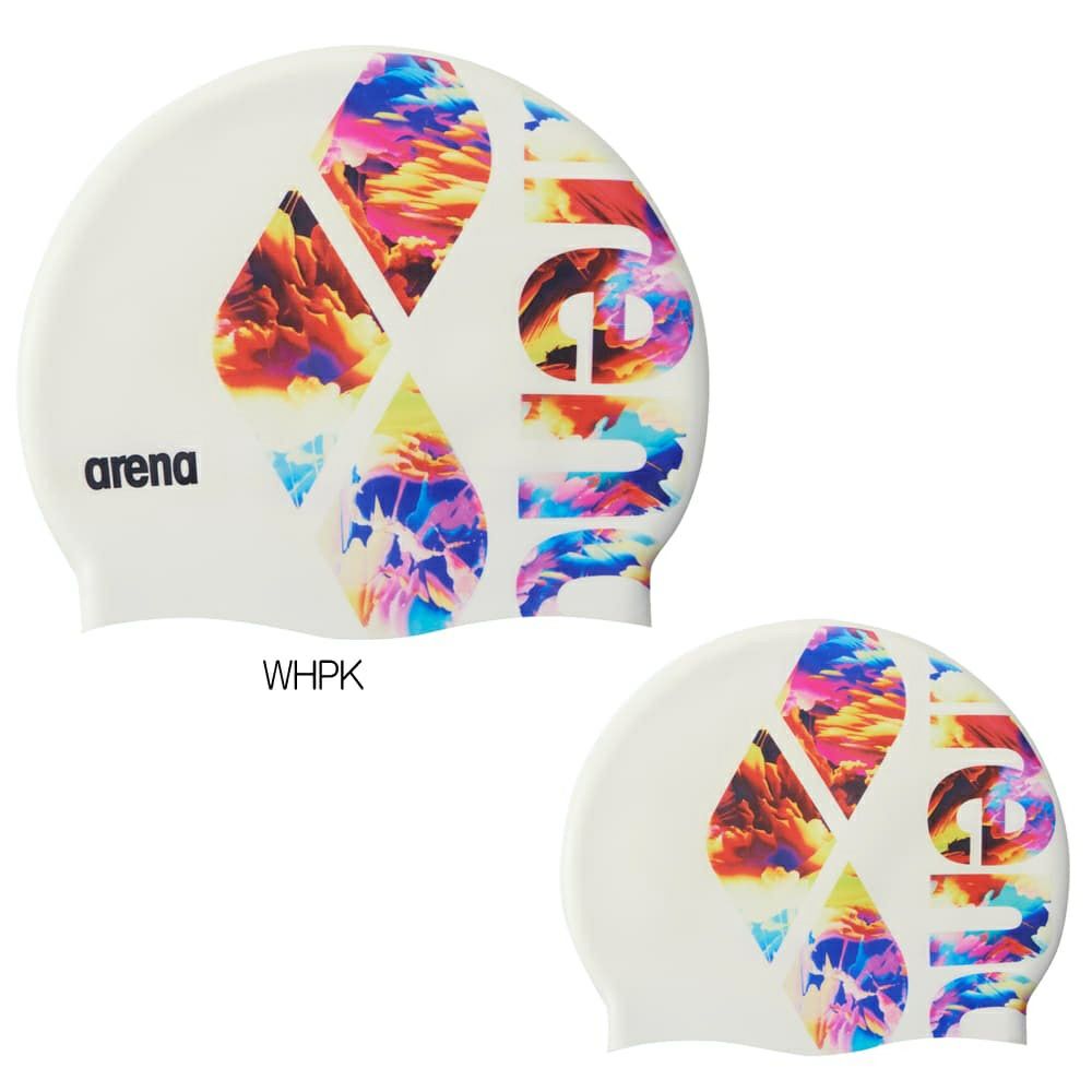 アリーナARENA水泳STORMCLOUDSシリコーンキャップ水泳小物2026年春夏モデルAS6SSC21U