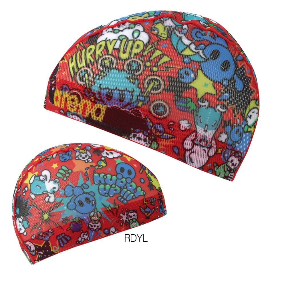 アリーナARENA水泳アリーナくんメッシュキャップ水泳小物2026年春夏モデルAS6SSC57U