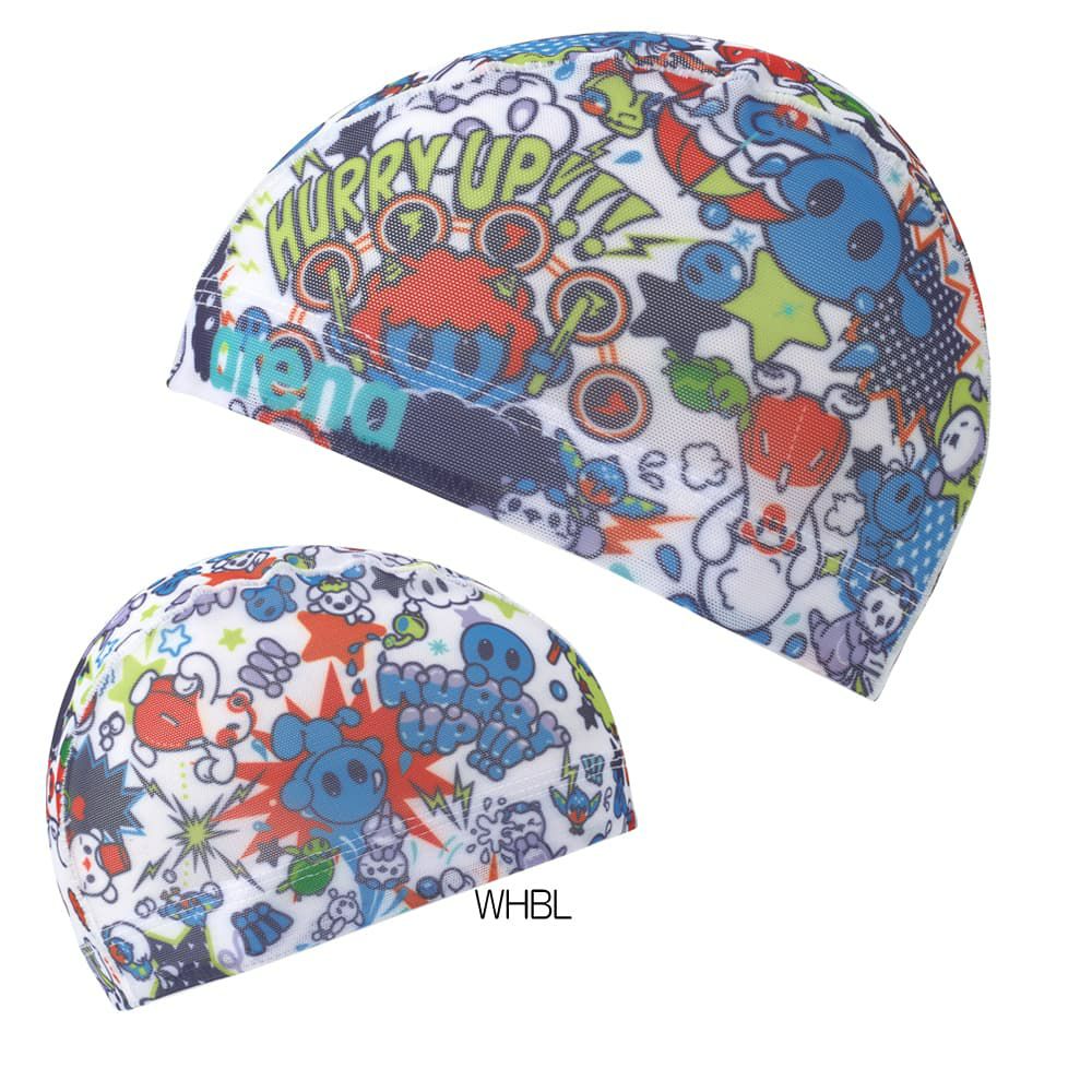 アリーナARENA水泳アリーナくんメッシュキャップ水泳小物2026年春夏モデルAS6SSC57U