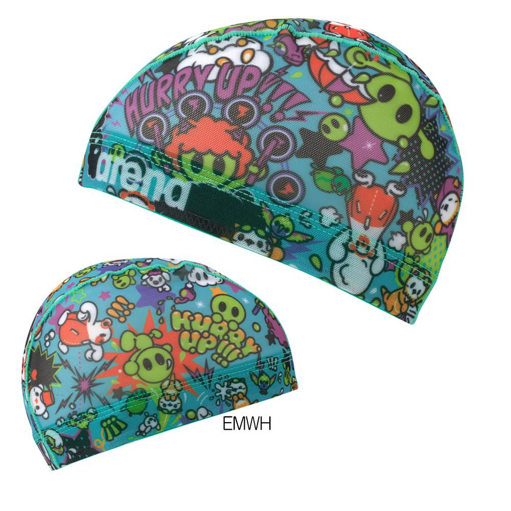 アリーナARENA水泳アリーナくんメッシュキャップ水泳小物2026年春夏モデルAS6SSC57U