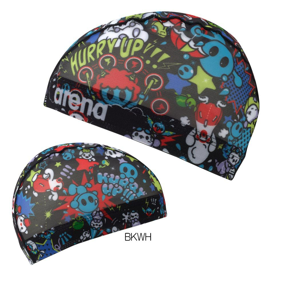 アリーナARENA水泳アリーナくんメッシュキャップ水泳小物2026年春夏モデルAS6SSC57U