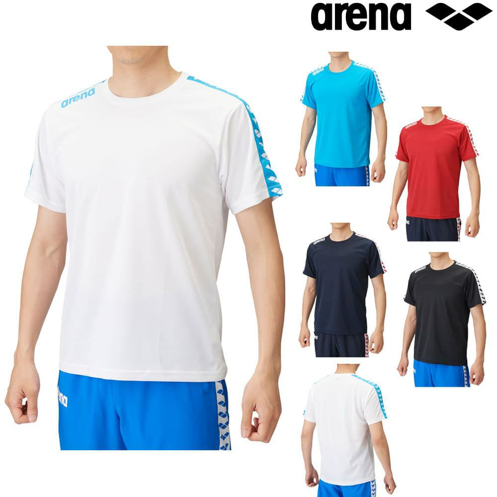 アリーナARENA水泳メンズユニセックスTシャツアリーナドライピンメッシュ2026年春夏モデルAS6SHT10U