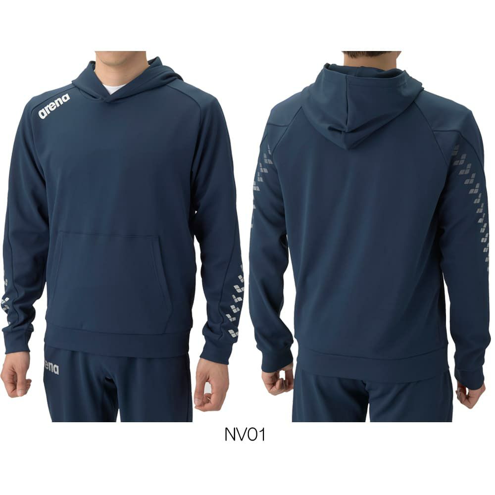 アリーナARENA水泳メンズユニセックススウェットパーカーノビルザライト2026年春夏モデルAS6SSW30UB