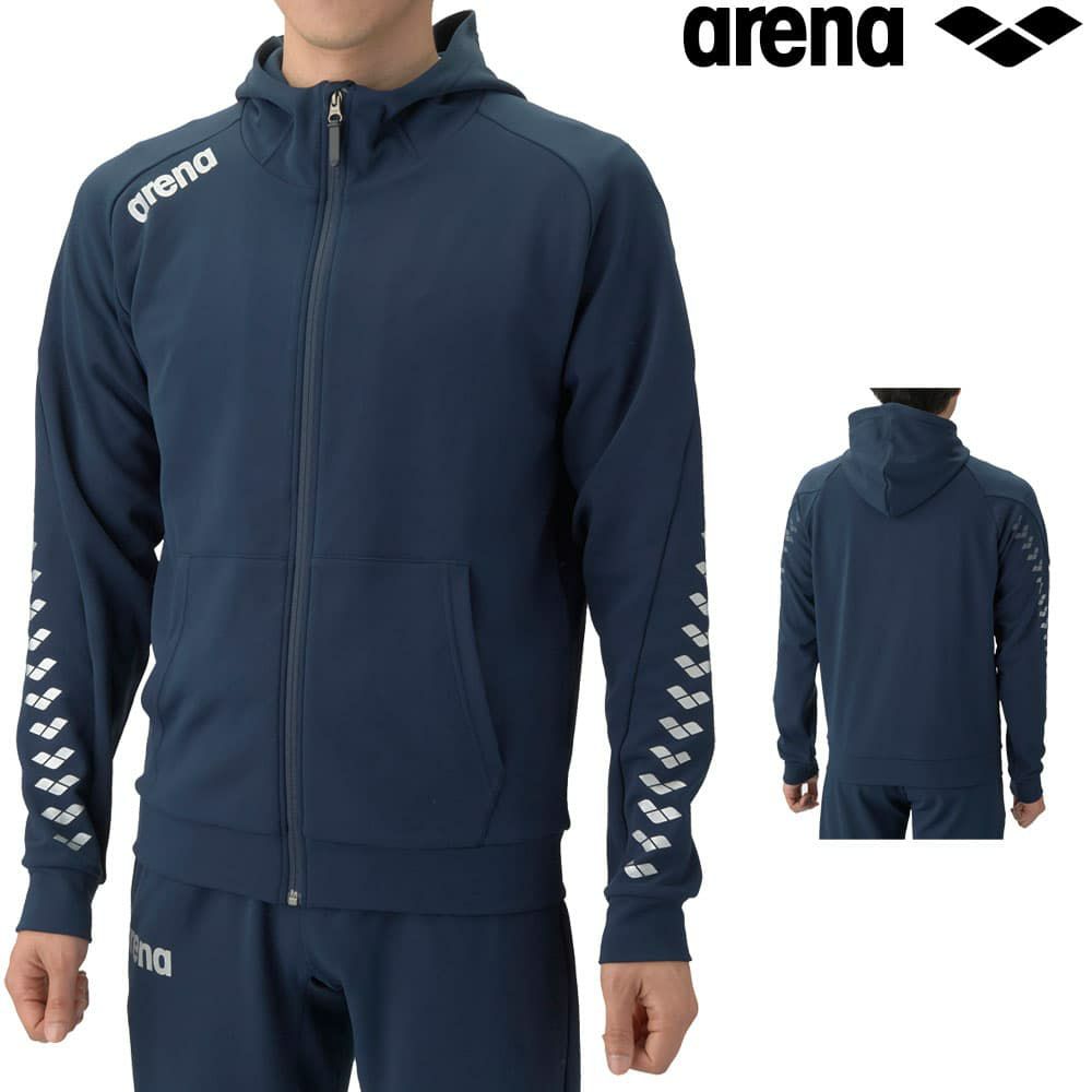 アリーナARENA水泳メンズユニセックススウェットパーカーノビルザライト2026年春夏モデルAS6SSW31UB