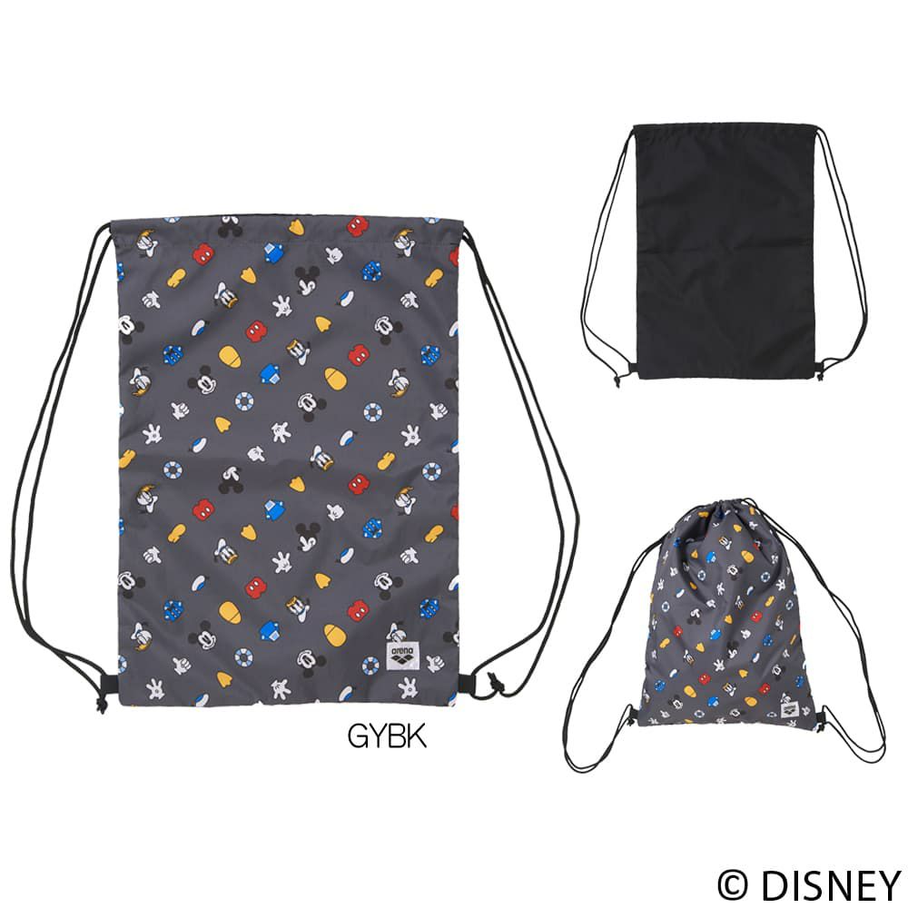 アリーナARENA水泳ディズニー“ミッキー”“ドナルド”マルチバッグ2026年春夏モデルAS6SBP89U