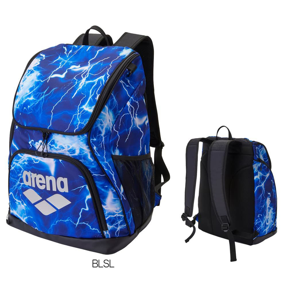 アリーナARENA水泳アリーナくんSTORMCLOUDSVIBRANTWEATHER35Lバックパック総柄2026年春夏モデルAS6SBP31U