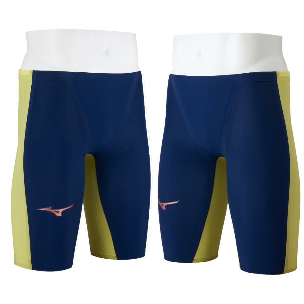 ミズノ競泳水着メンズGXSONICROYALPWWA承認モデルハーフスパッツ布帛素材競泳全種目短距離～中・長距離選手向き
