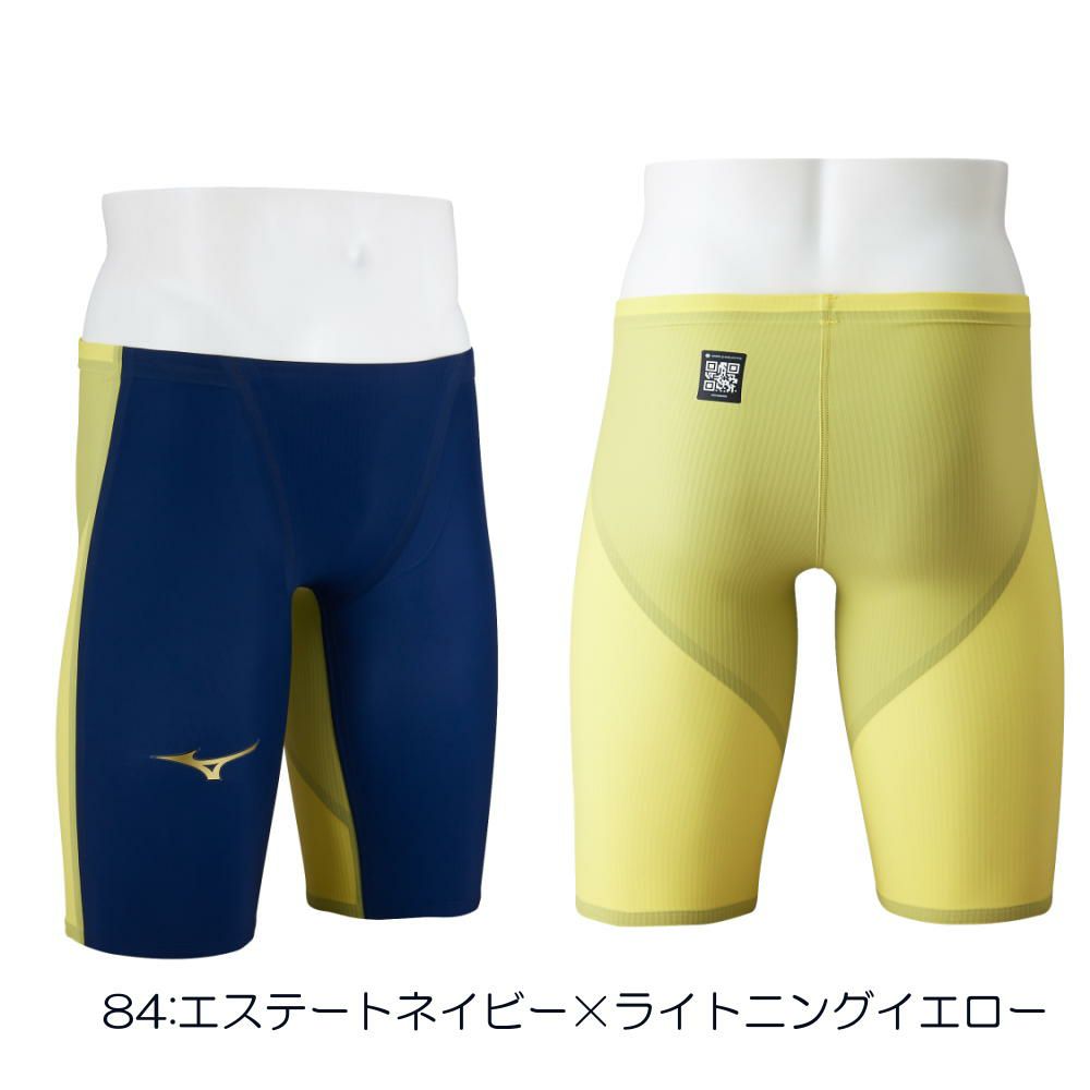 ミズノ競泳水着メンズGXSONICROYALSFWA承認モデルハーフスパッツ布帛素材競泳全種目短距離～中・長距離選手向き