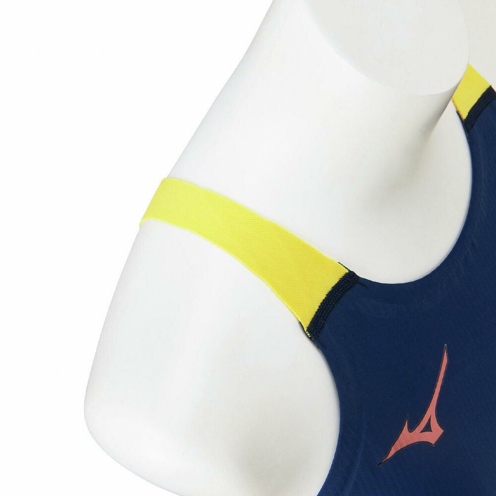 ミズノ競泳水着レディースGXSONICROYALPWWA承認モデルハーフスーツ布帛素材競泳全種目短距離～中・長距離選手向き