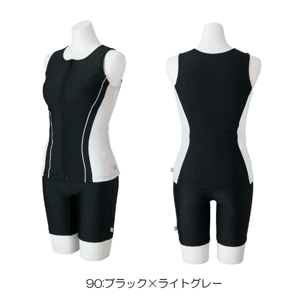 ミズノMIZUNOフィットネス水着レディースセパレーツパッド付き2025年秋冬モデルN2JGC853