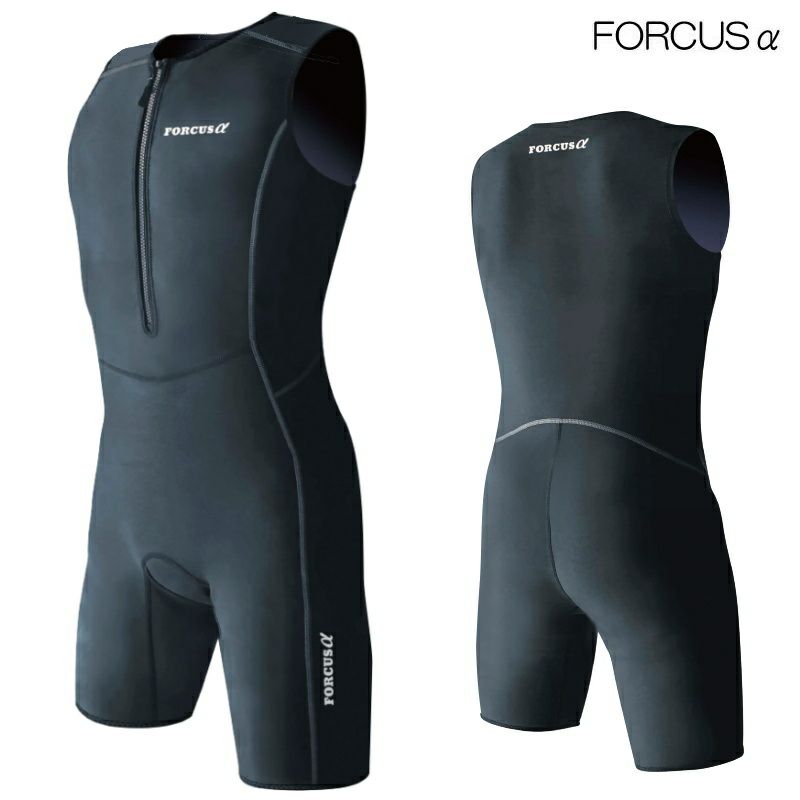 FORCUSαフォーカスアルファ男性用メンズ保温水着メンズショートジョンASJ-2301