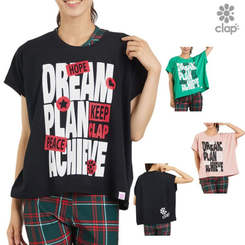 クラップCLAPドリームプランアチーブドルマンエルレディーススポーツアパレルトレーニングフィットネス女性CTS25083