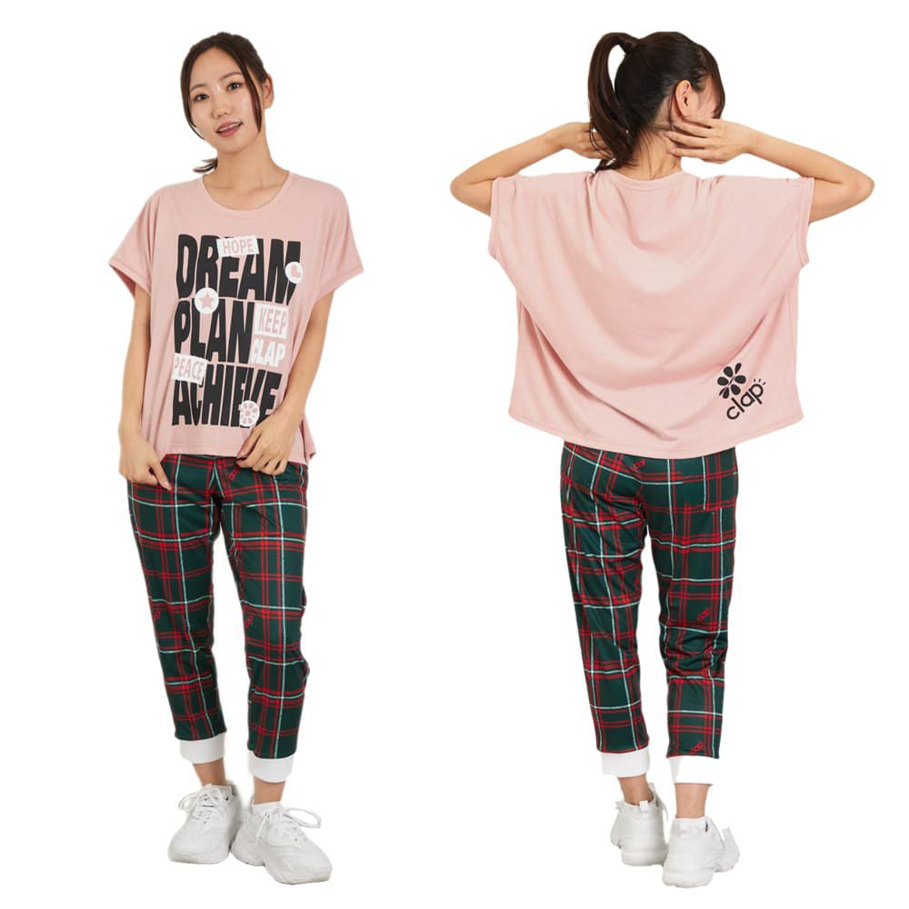 クラップCLAPドリームプランアチーブドルマンエルレディーススポーツアパレルトレーニングフィットネス女性CTS25083