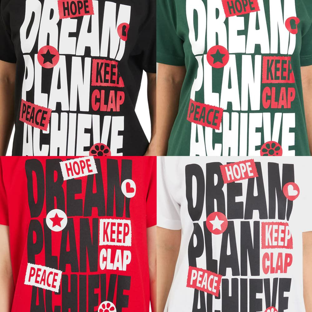 クラップCLAPドリームプランアチーブティーレディーススポーツアパレルトレーニングフィットネス女性CTS25084