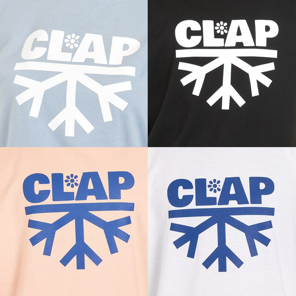 クラップCLAPスノーフレークティーレディーススポーツアパレルトレーニングフィットネス女性CTS25086