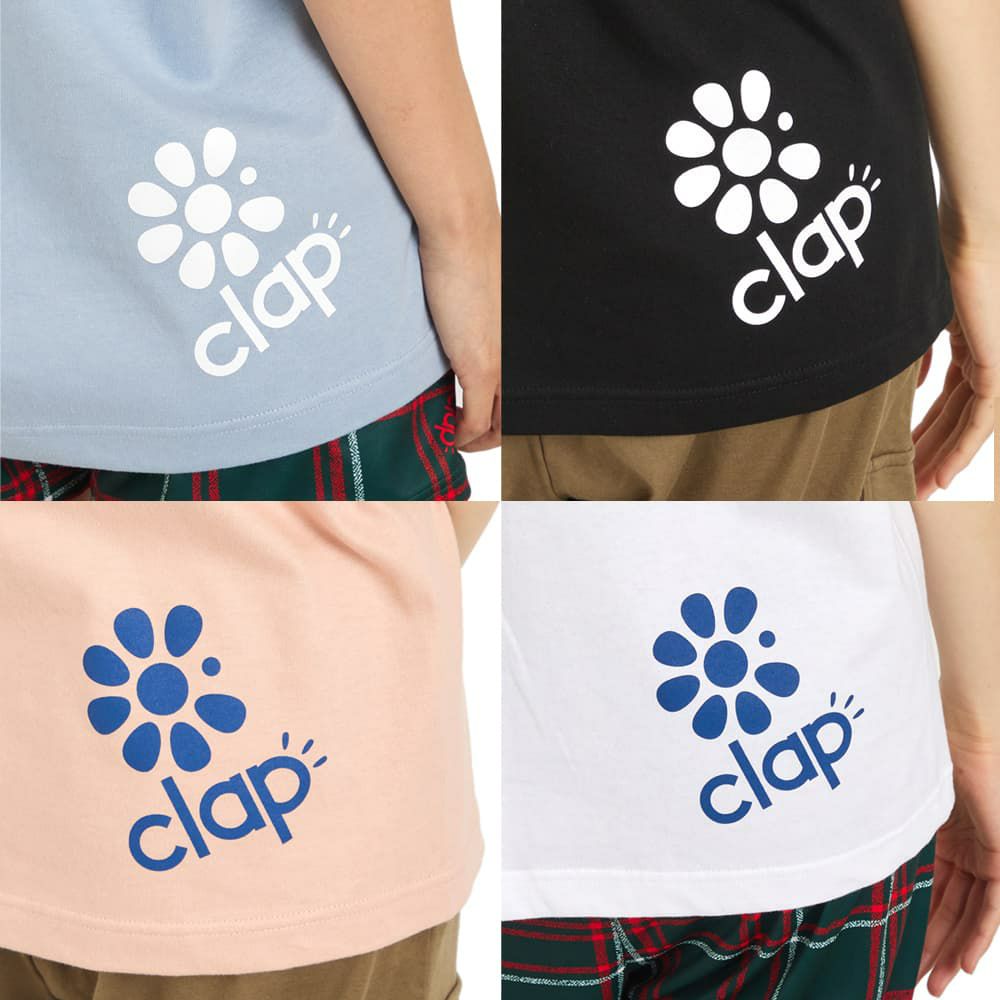 クラップCLAPスノーフレークティーレディーススポーツアパレルトレーニングフィットネス女性CTS25086