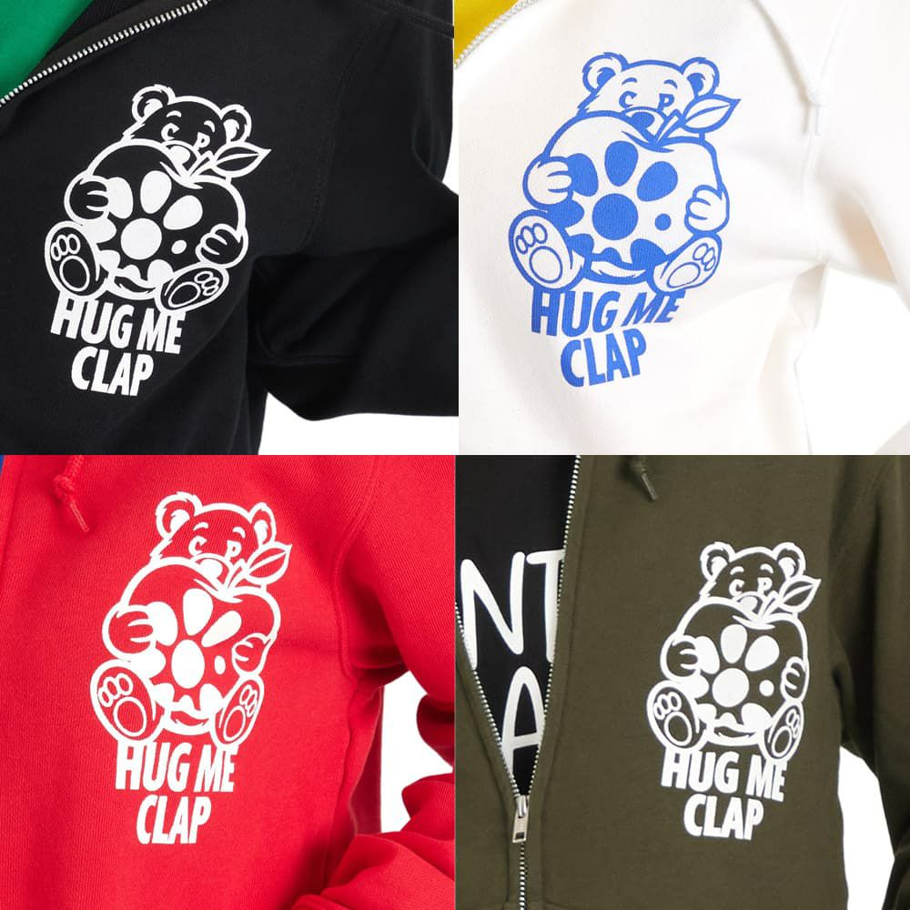 クラップCLAPハグミージップフーディーレディーススポーツアパレルトレーニングフィットネス女性CP25001