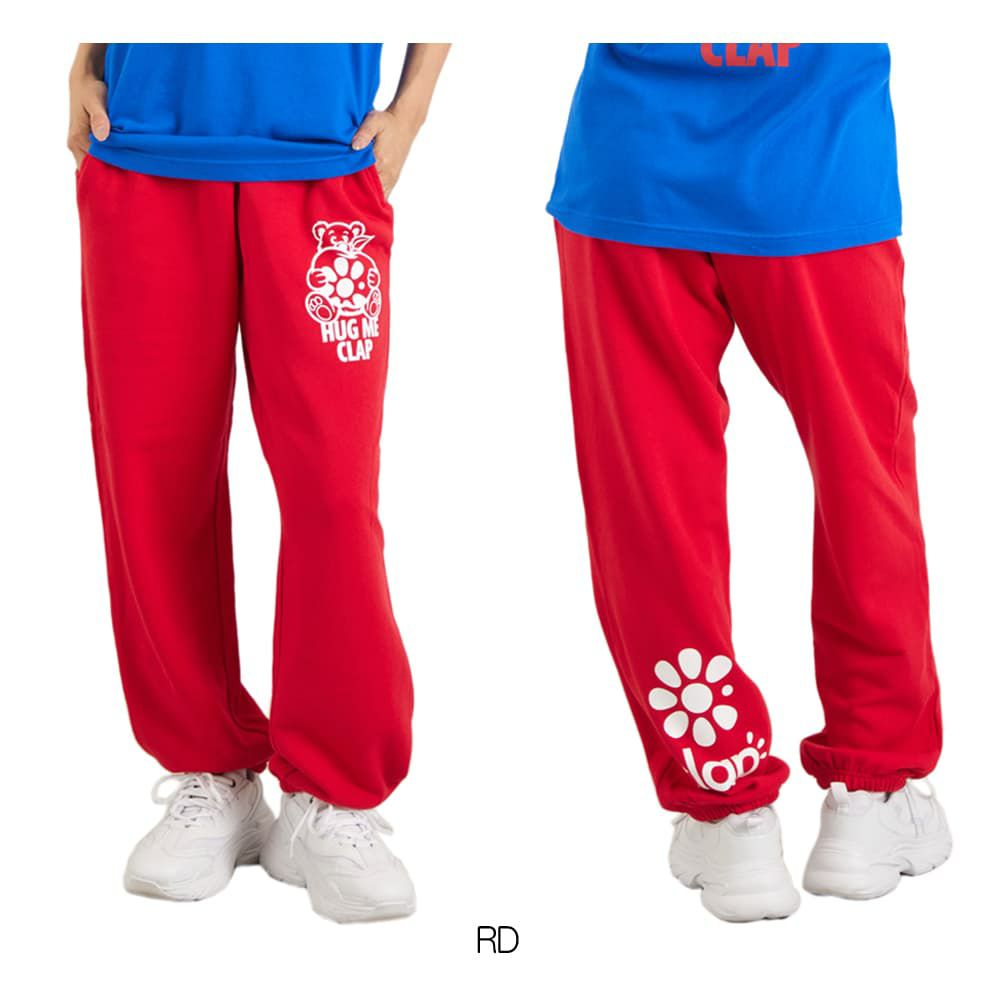 クラップCLAPハグミースウェットパンツレディーススポーツアパレルトレーニングフィットネス女性SP25009