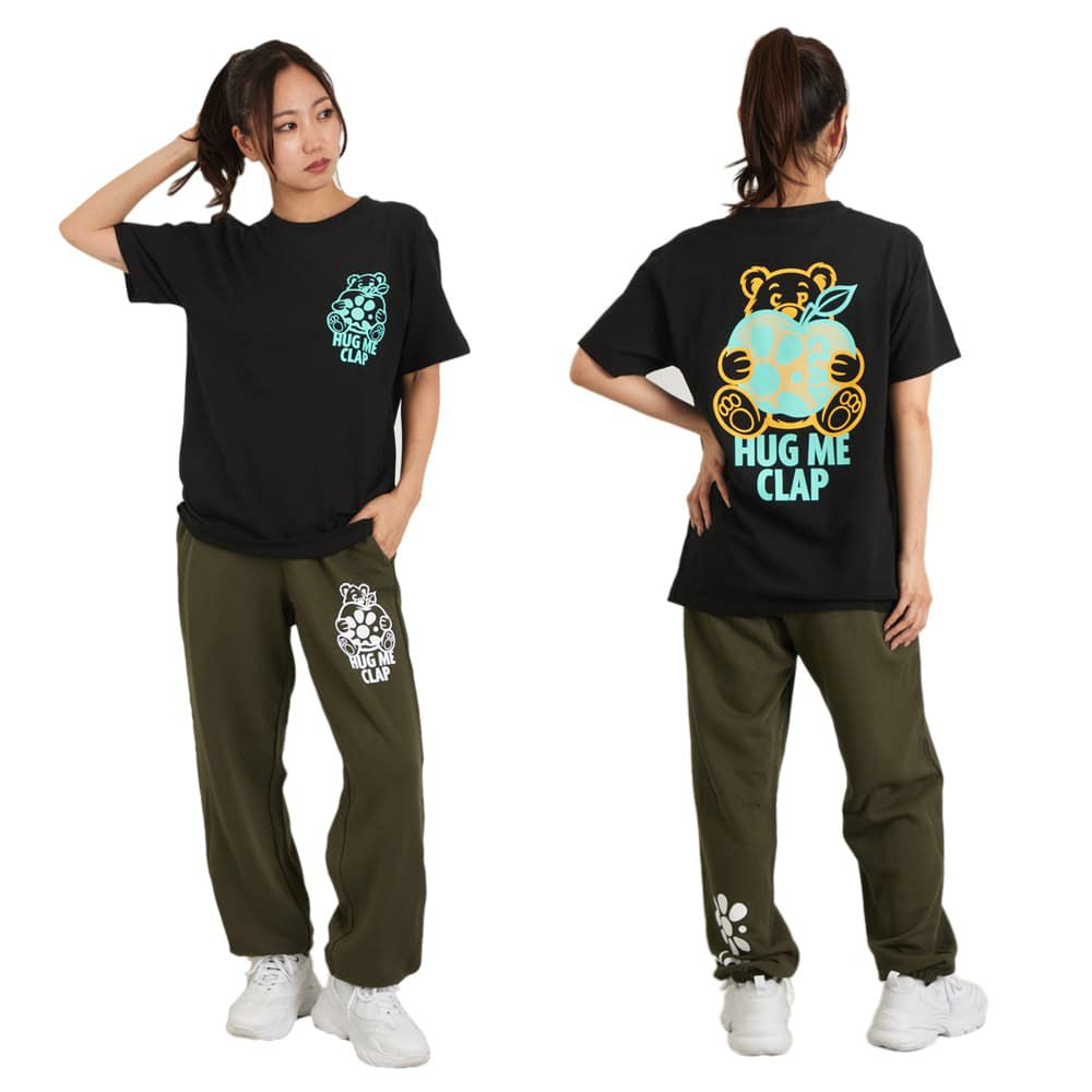 クラップCLAPハグミースウェットパンツレディーススポーツアパレルトレーニングフィットネス女性SP25009