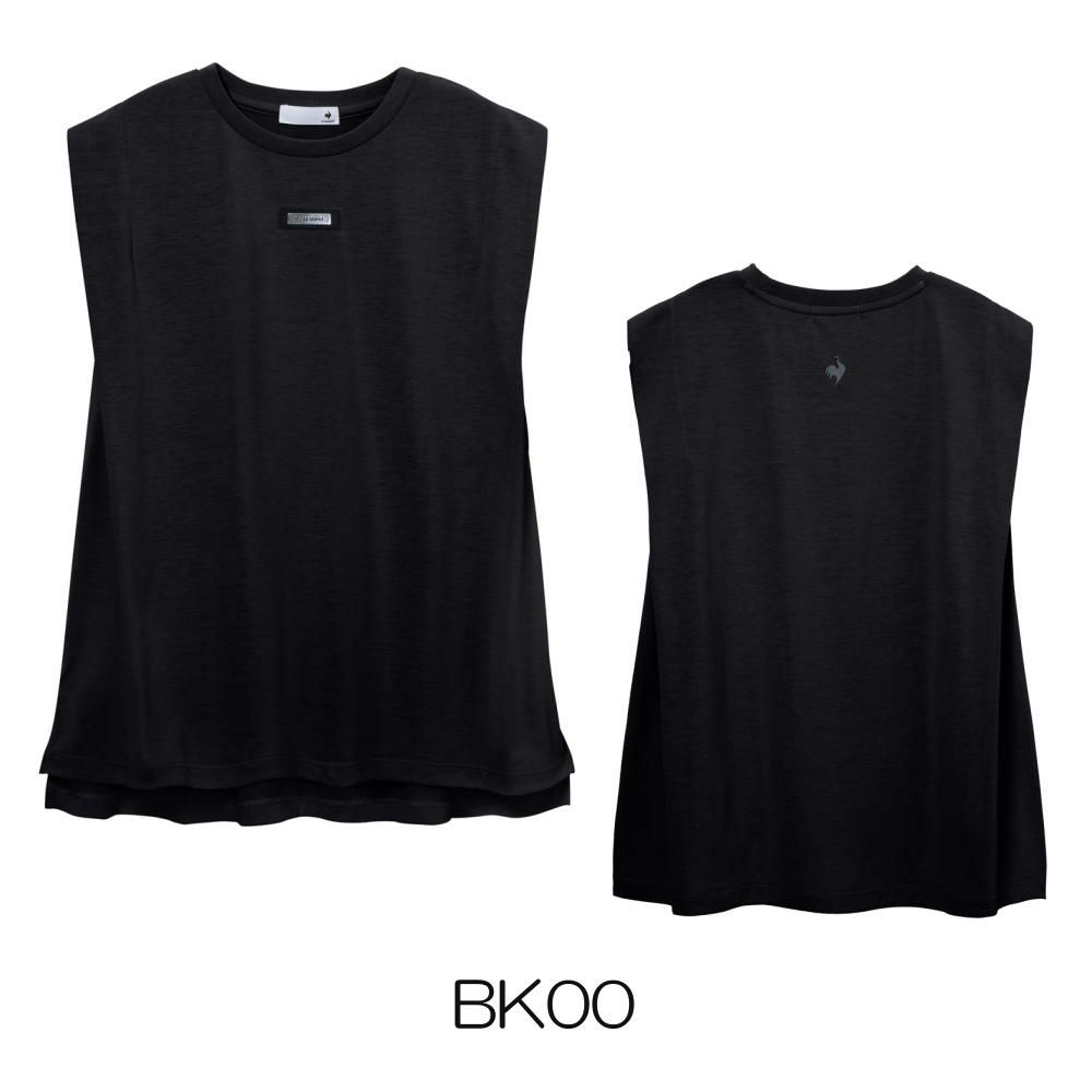 ルコックスポルティフlecoqsportif汗染み軽減細見えノースリーブシャツレディーススポーツウェア女性2026年春夏モデルLZ6SHT01L