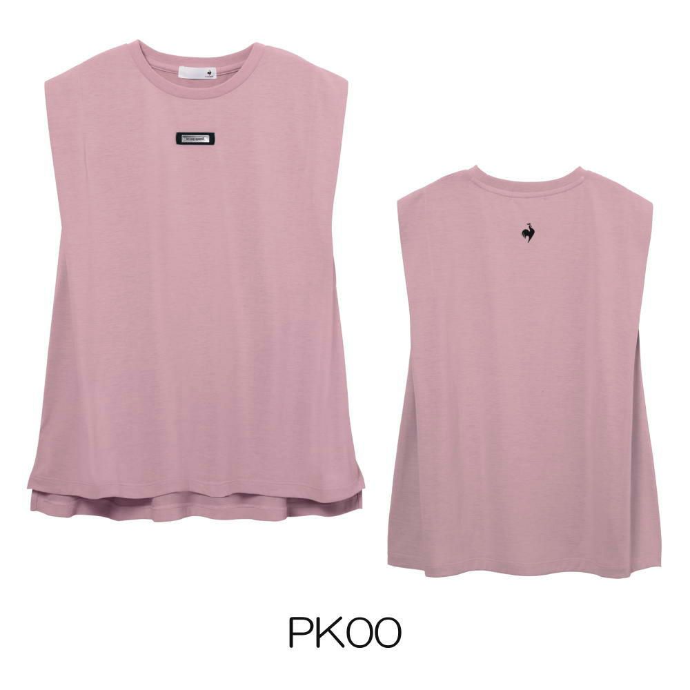 ルコックスポルティフlecoqsportif汗染み軽減細見えノースリーブシャツレディーススポーツウェア女性2026年春夏モデルLZ6SHT01L