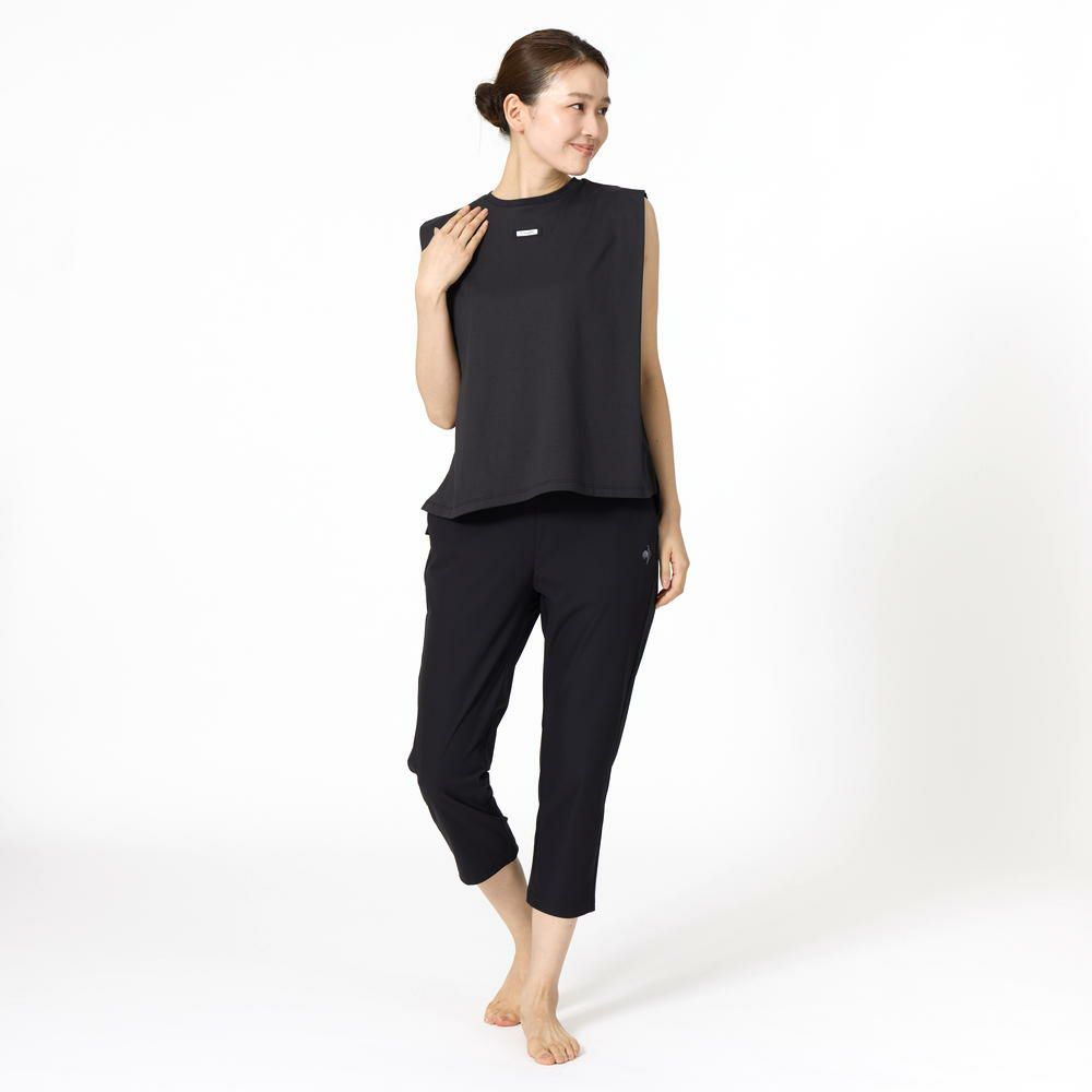 ルコックスポルティフlecoqsportif汗染み軽減細見えノースリーブシャツレディーススポーツウェア女性2026年春夏モデルLZ6SHT01L