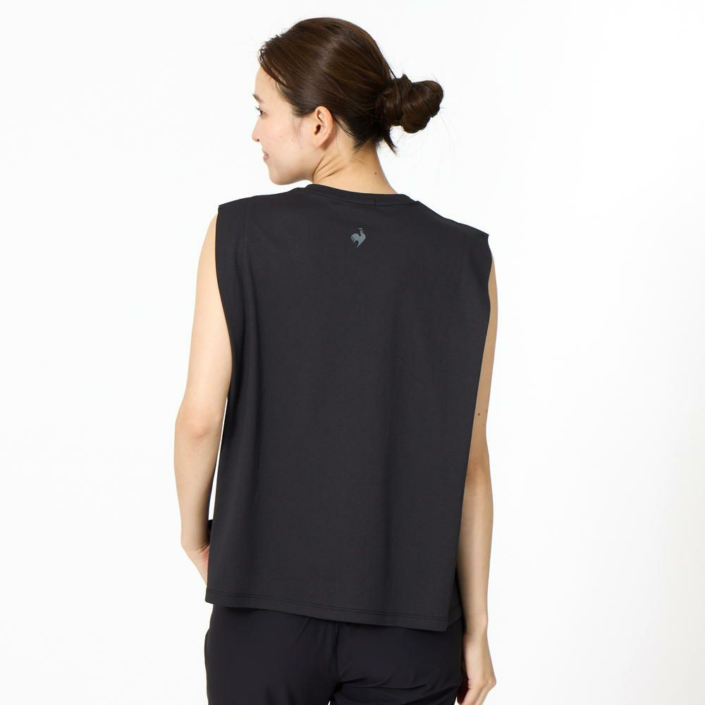 ルコックスポルティフlecoqsportif汗染み軽減細見えノースリーブシャツレディーススポーツウェア女性2026年春夏モデルLZ6SHT01L