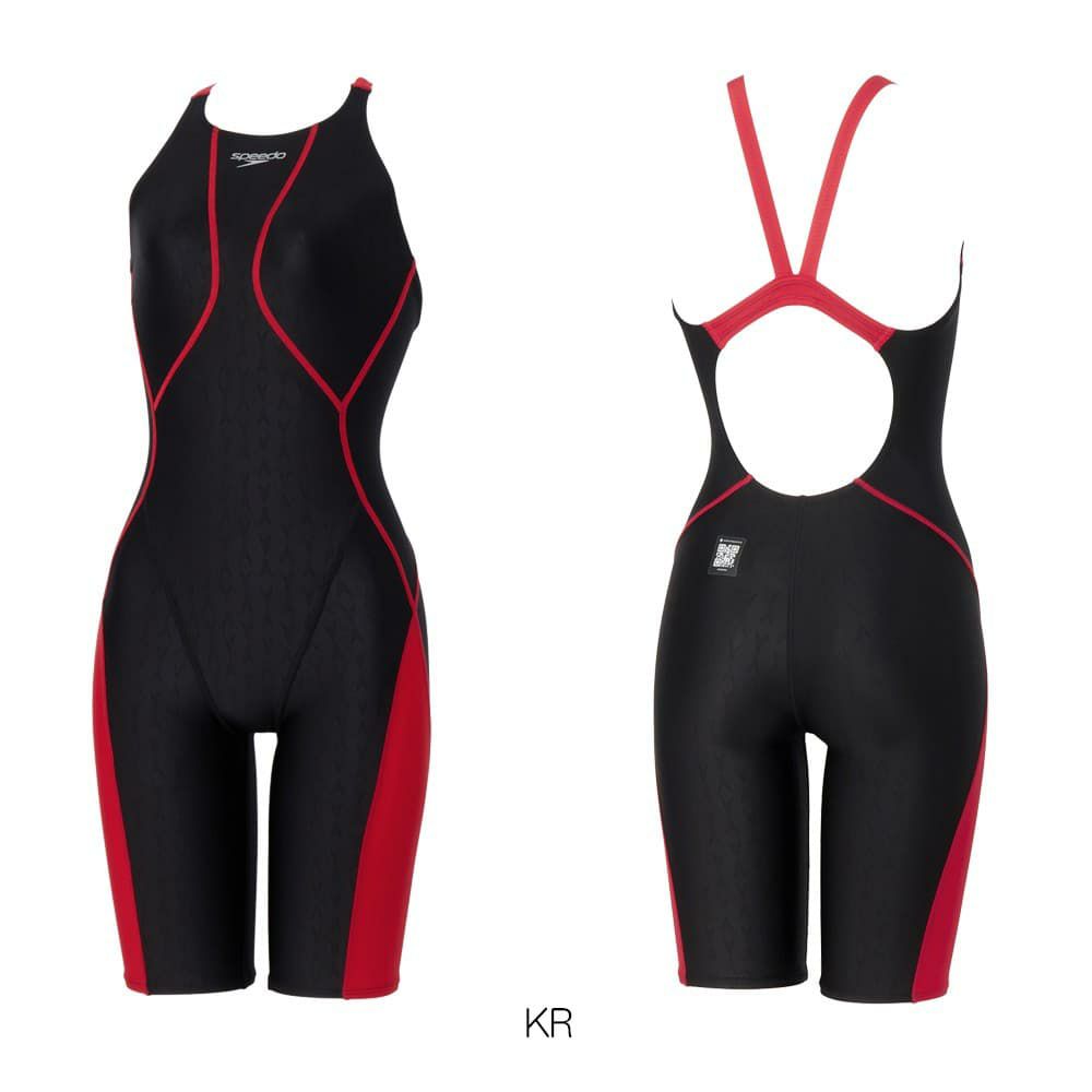スピードSPEEDO競泳水着レディースWA承認モデルフレックスシグマニューオープンバックニースキン1オールインワンFLEXΣν2026年春夏モデルSCW12601Ffinaマークあり