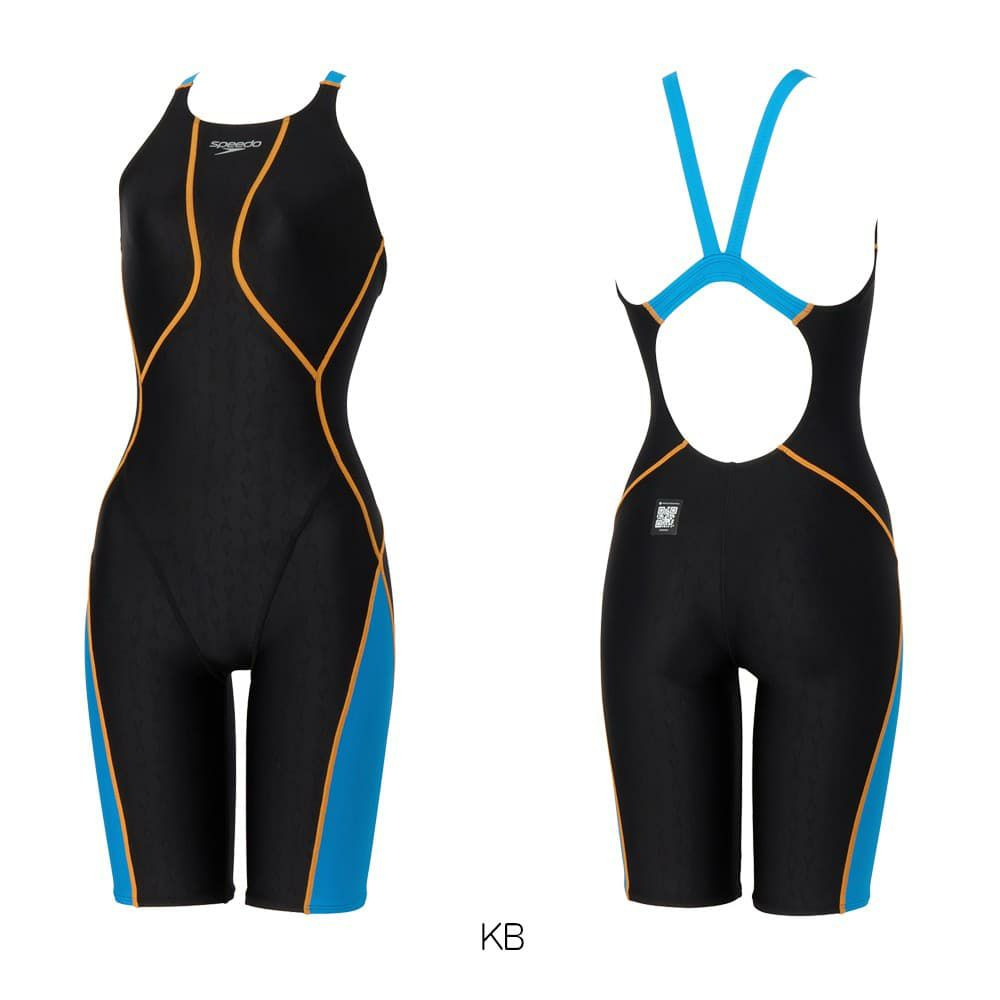 スピードSPEEDO競泳水着レディースWA承認モデルフレックスシグマニューオープンバックニースキン1オールインワンFLEXΣν2026年春夏モデルSCW12601Ffinaマークあり